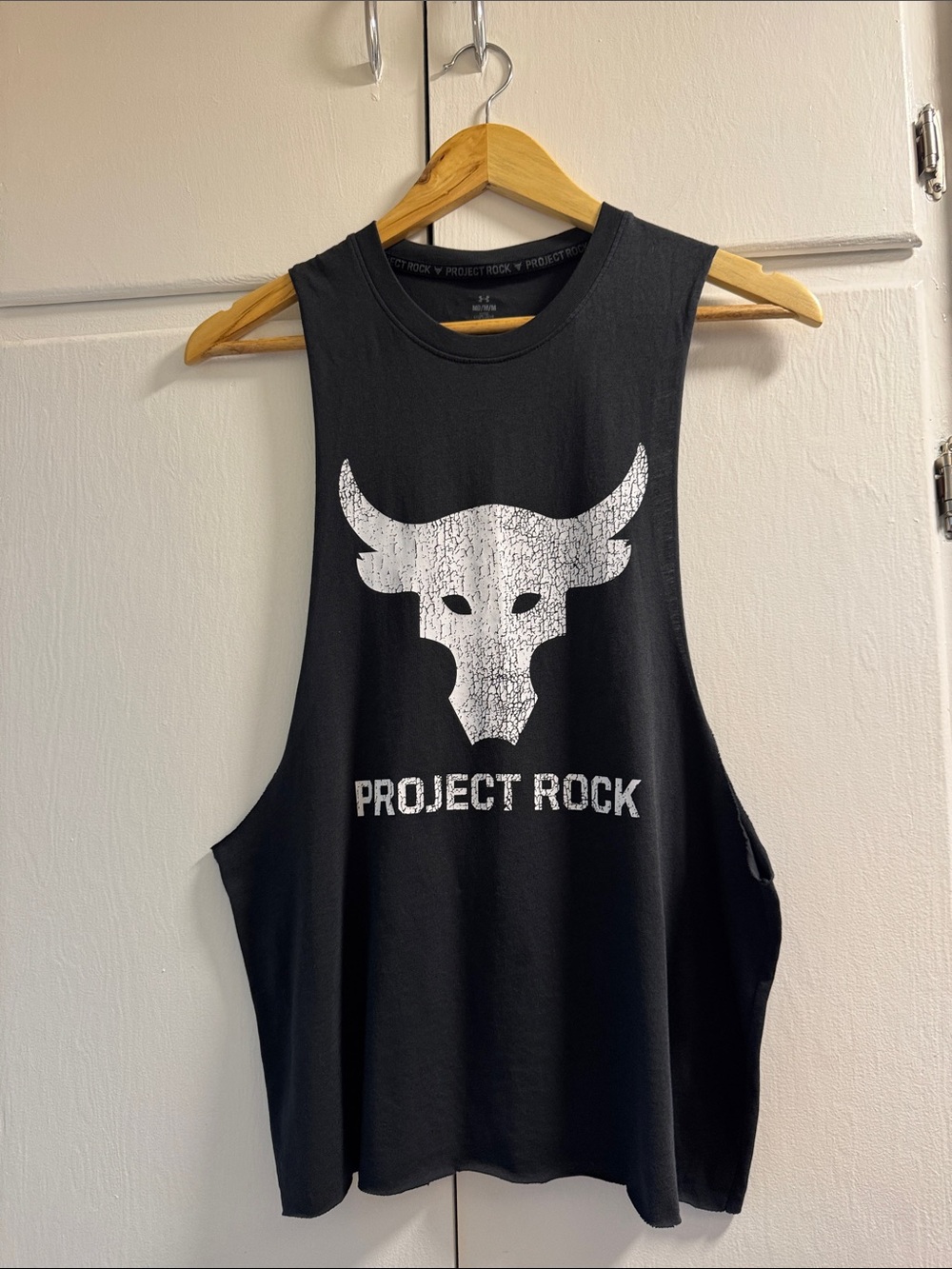 Project Rock Cropped Muscle Tank